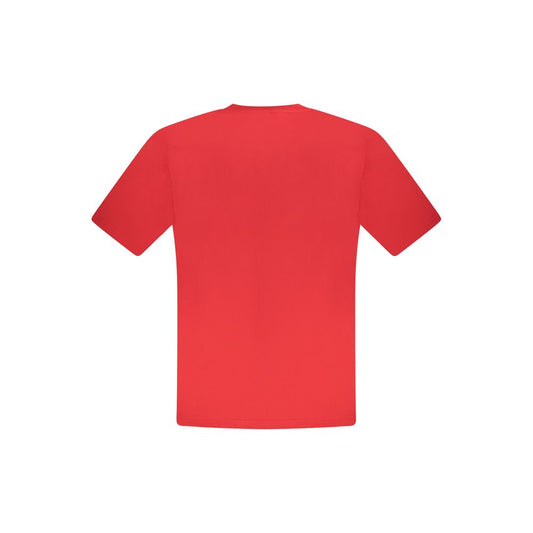 Red Cotton Men T-Shirt-North Sails-LabelTerrace.com