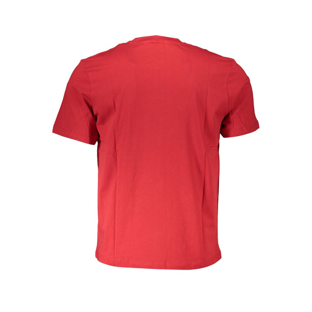 Red Cotton T-Shirt-North Sails-LabelTerrace.com