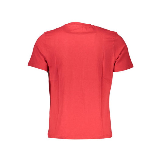 Red Cotton T-Shirt-North Sails-LabelTerrace.com