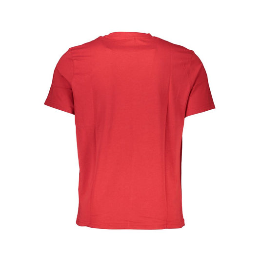 Red Cotton T-Shirt-North Sails-LabelTerrace.com