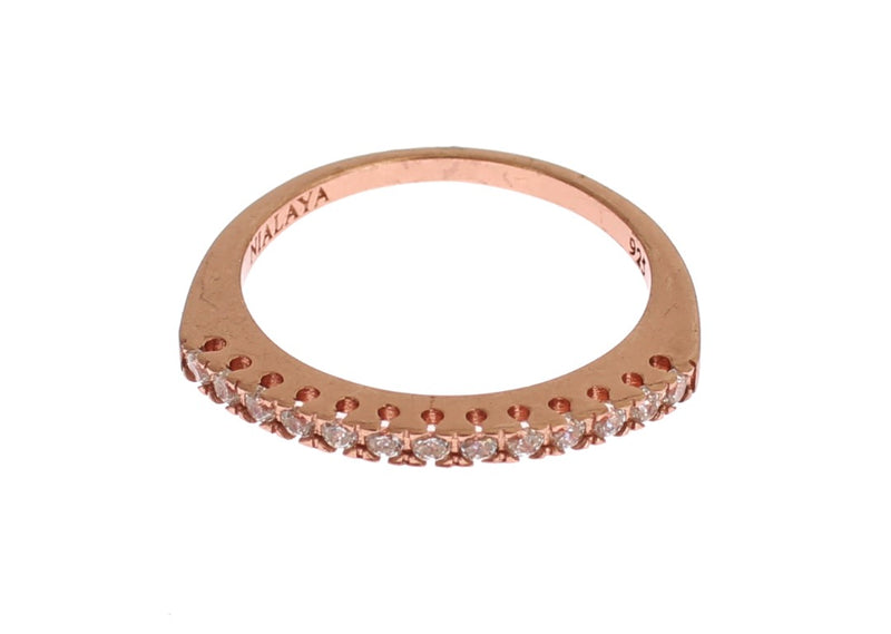 Red Gold 925 Silver Ring-Nialaya-LabelTerrace.com