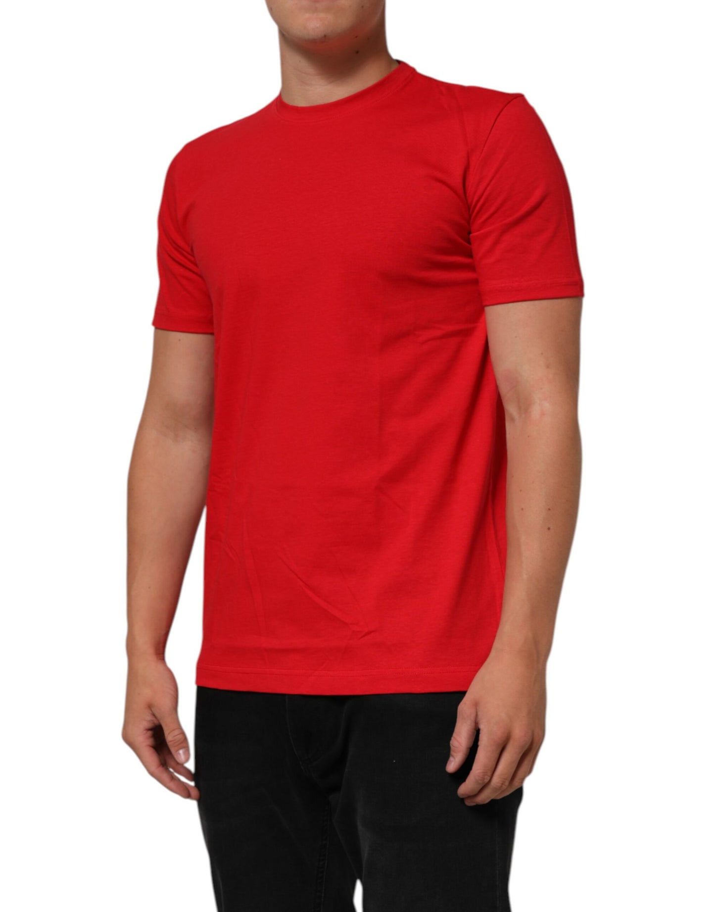Red Goodluck 2023 Cotton Crew Neck T-shirt
