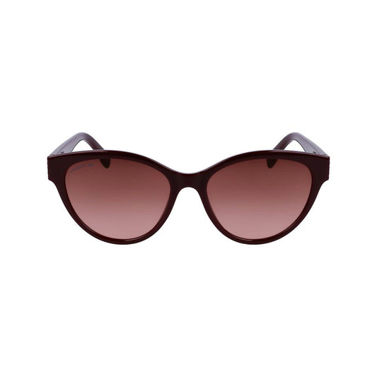 Red Injected Sunglasses-Lacoste-LabelTerrace.com