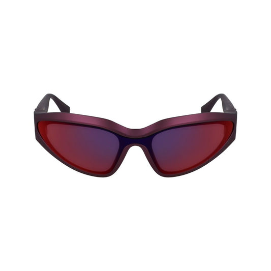 Red Injected Sunglasses-Karl Lagerfeld-LabelTerrace.com