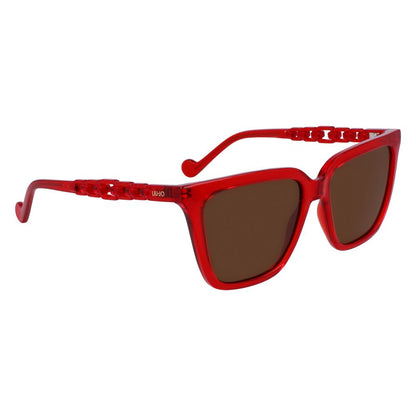 Red Injected Sunglasses-Liu Jo-LabelTerrace.com