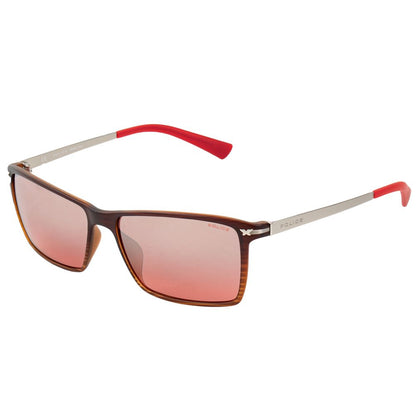 Red Injected Sunglasses-Police-LabelTerrace.com