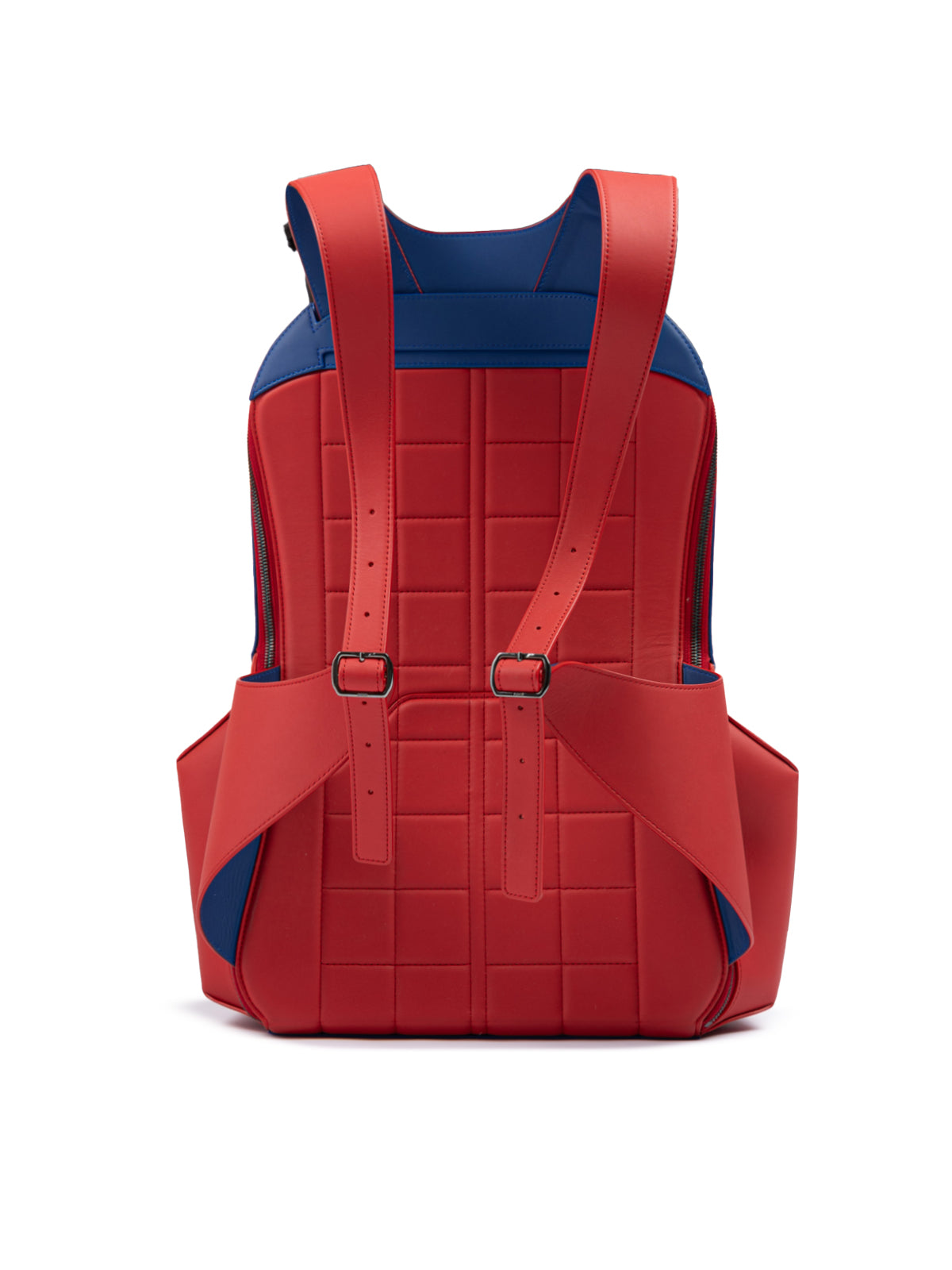 Red Leather Technical Backpack-Ferrari-LabelTerrace.com