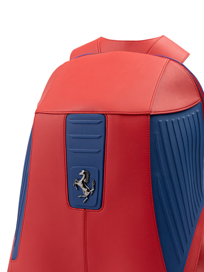 Red Leather Technical Backpack-Ferrari-LabelTerrace.com
