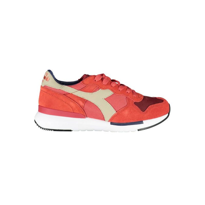 Red Leather Women Sneaker-Diadora-LabelTerrace.com