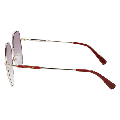 Red Metal Sunglasses-Longchamp-LabelTerrace.com