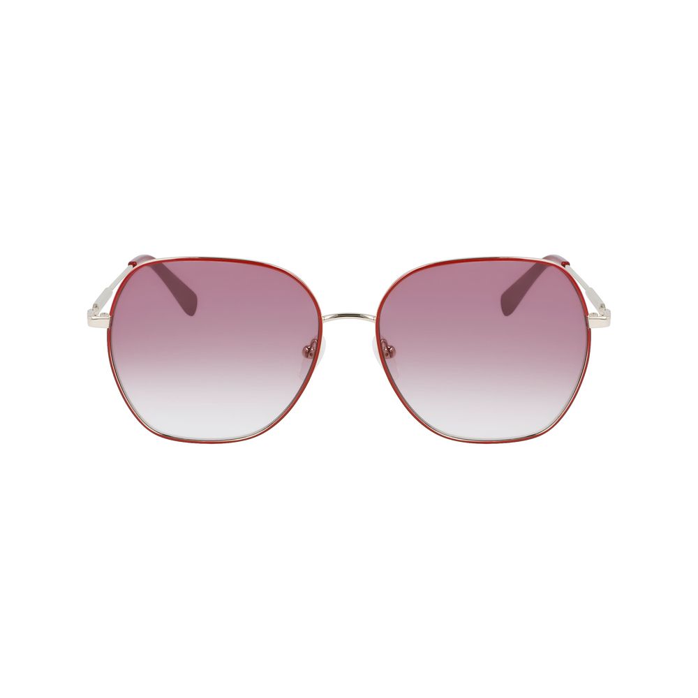 Red Metal Sunglasses-Longchamp-LabelTerrace.com