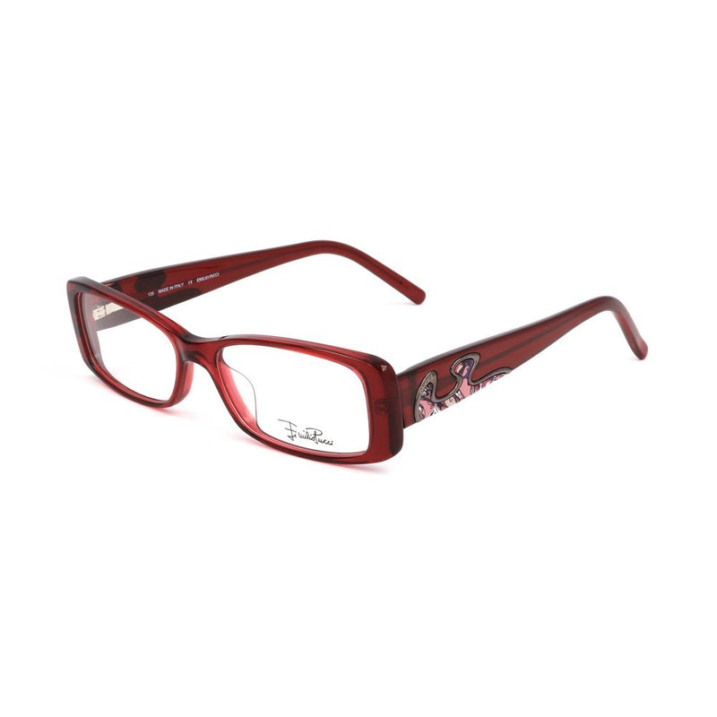 Red Plastic Frames-Emilio Pucci-LabelTerrace.com