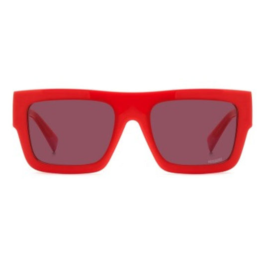 Red Plastic Sunglasses-Missoni-LabelTerrace.com