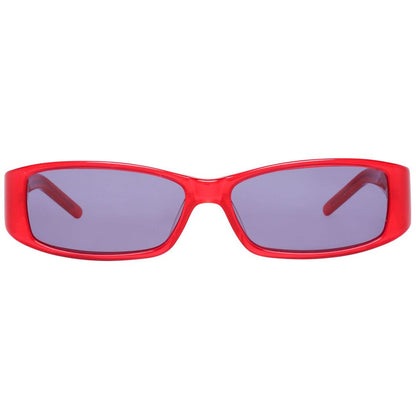 Red Plastic Sunglasses-More & More-LabelTerrace.com