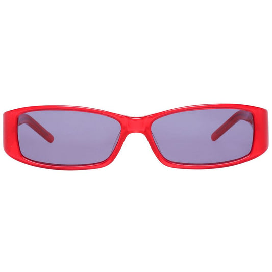 Red Plastic Sunglasses-More & More-LabelTerrace.com