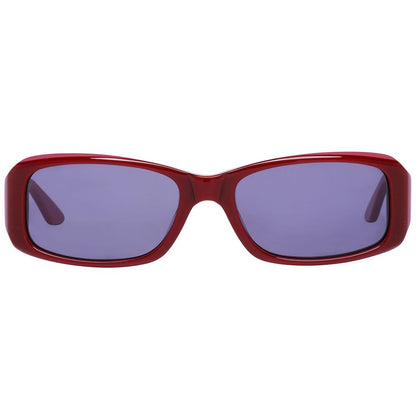 Red Plastic Sunglasses-More & More-LabelTerrace.com