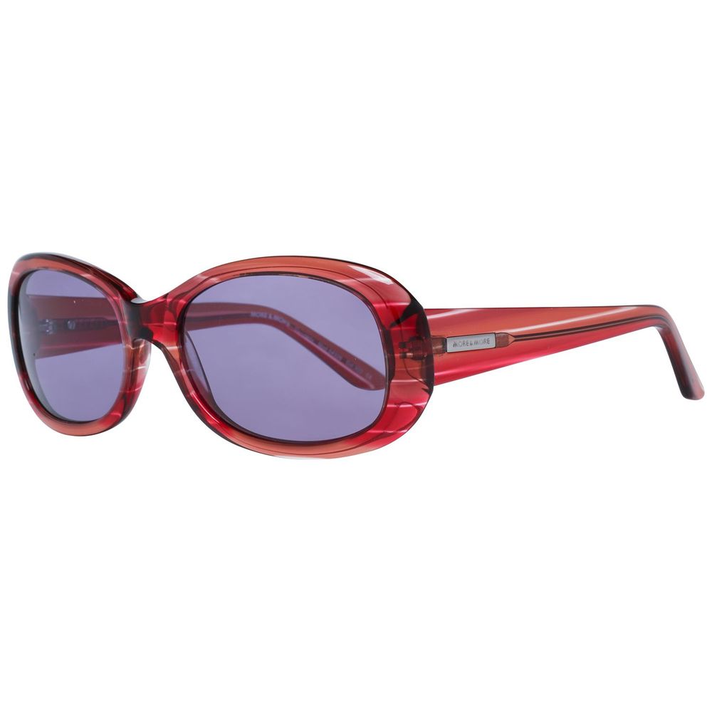 Red Plastic Sunglasses-More & More-LabelTerrace.com