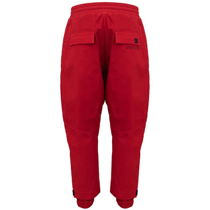 Red Polyamide Pant-Dolce & Gabbana-LabelTerrace.com