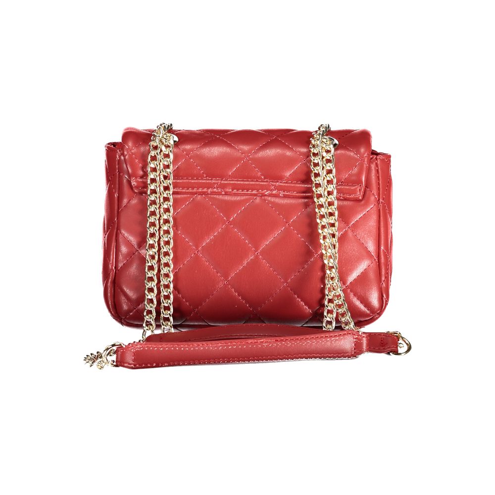 Red Polyethylene Handbag-Mario Valentino-LabelTerrace.com