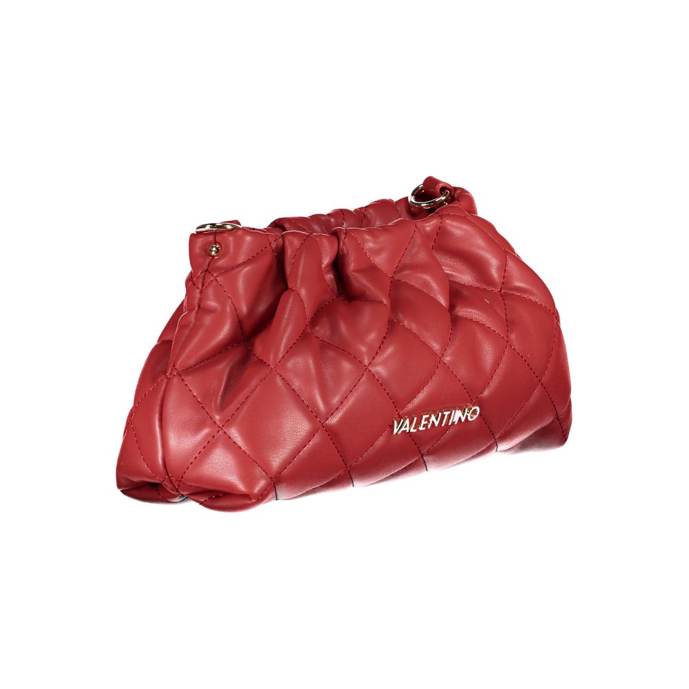 Red Polyethylene Handbag-Mario Valentino-LabelTerrace.com