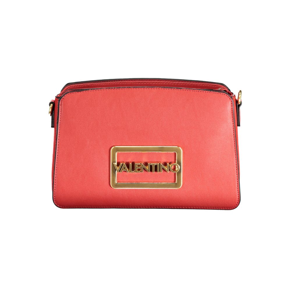 Red Polyethylene Handbag-Mario Valentino-LabelTerrace.com
