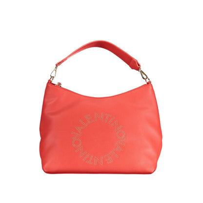 Red Polyethylene Handbag-Mario Valentino-LabelTerrace.com