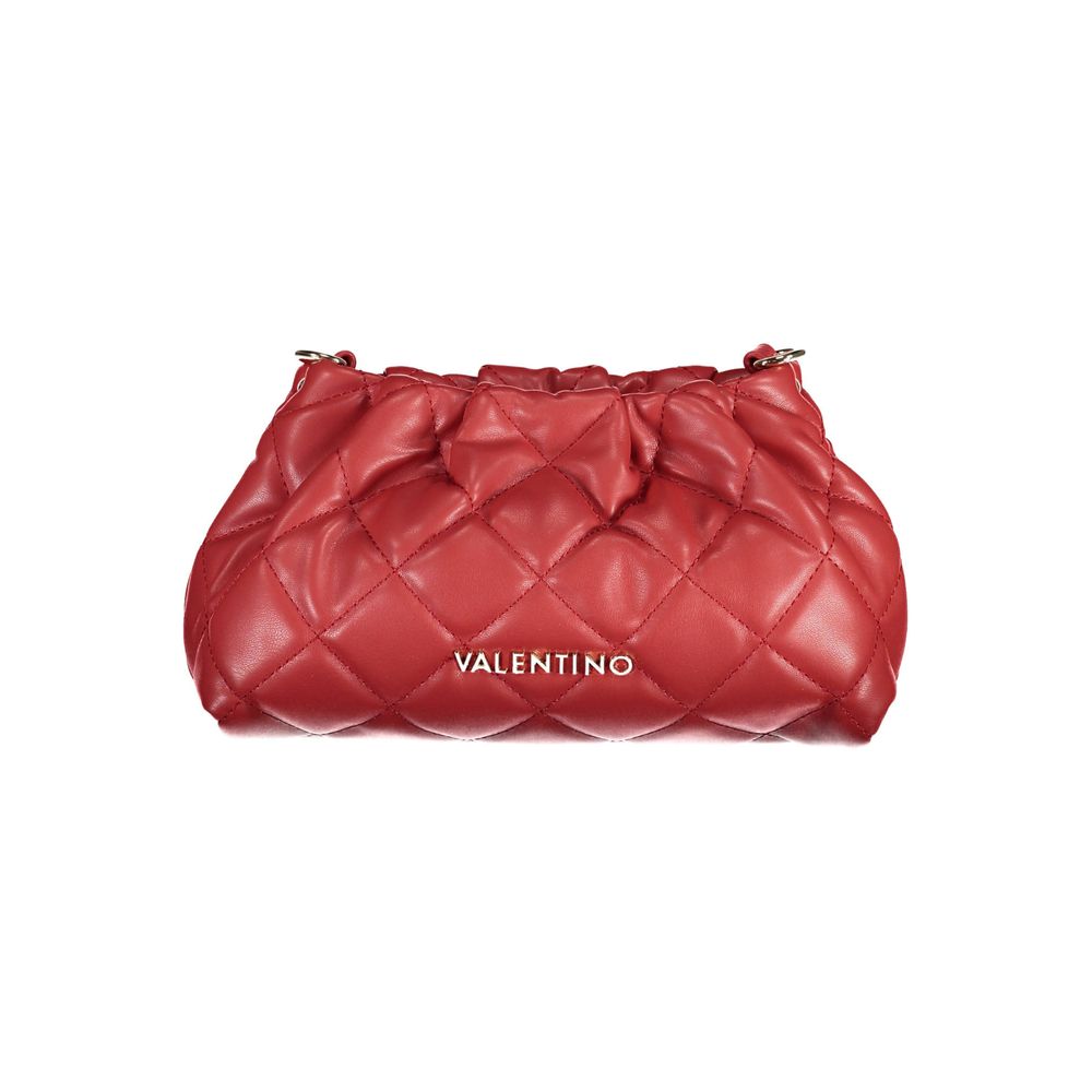Red Polyethylene Handbag-Mario Valentino-LabelTerrace.com