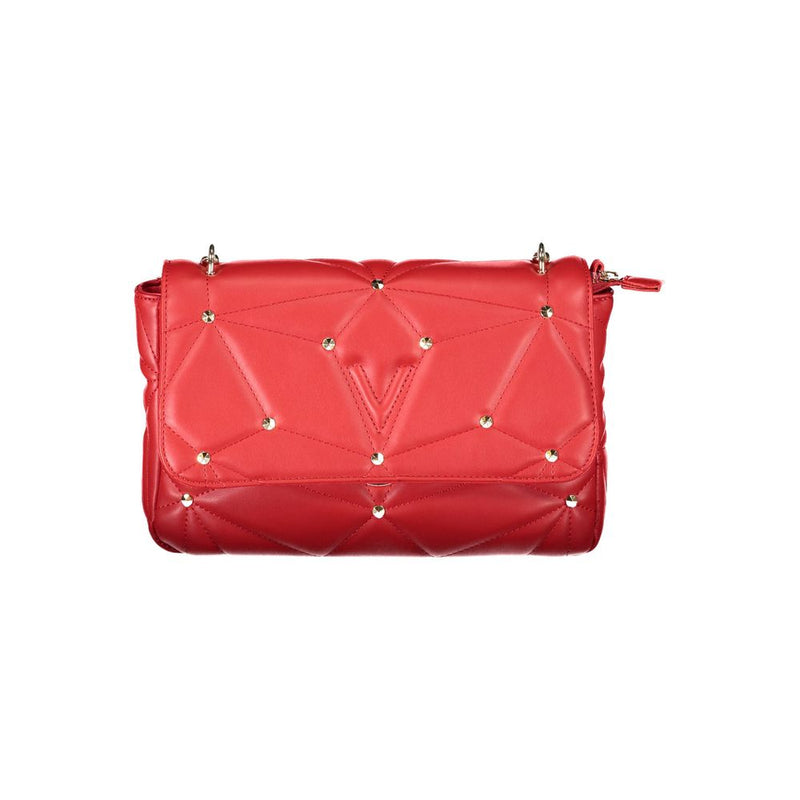 Red Polyethylene Handbag-Mario Valentino-LabelTerrace.com