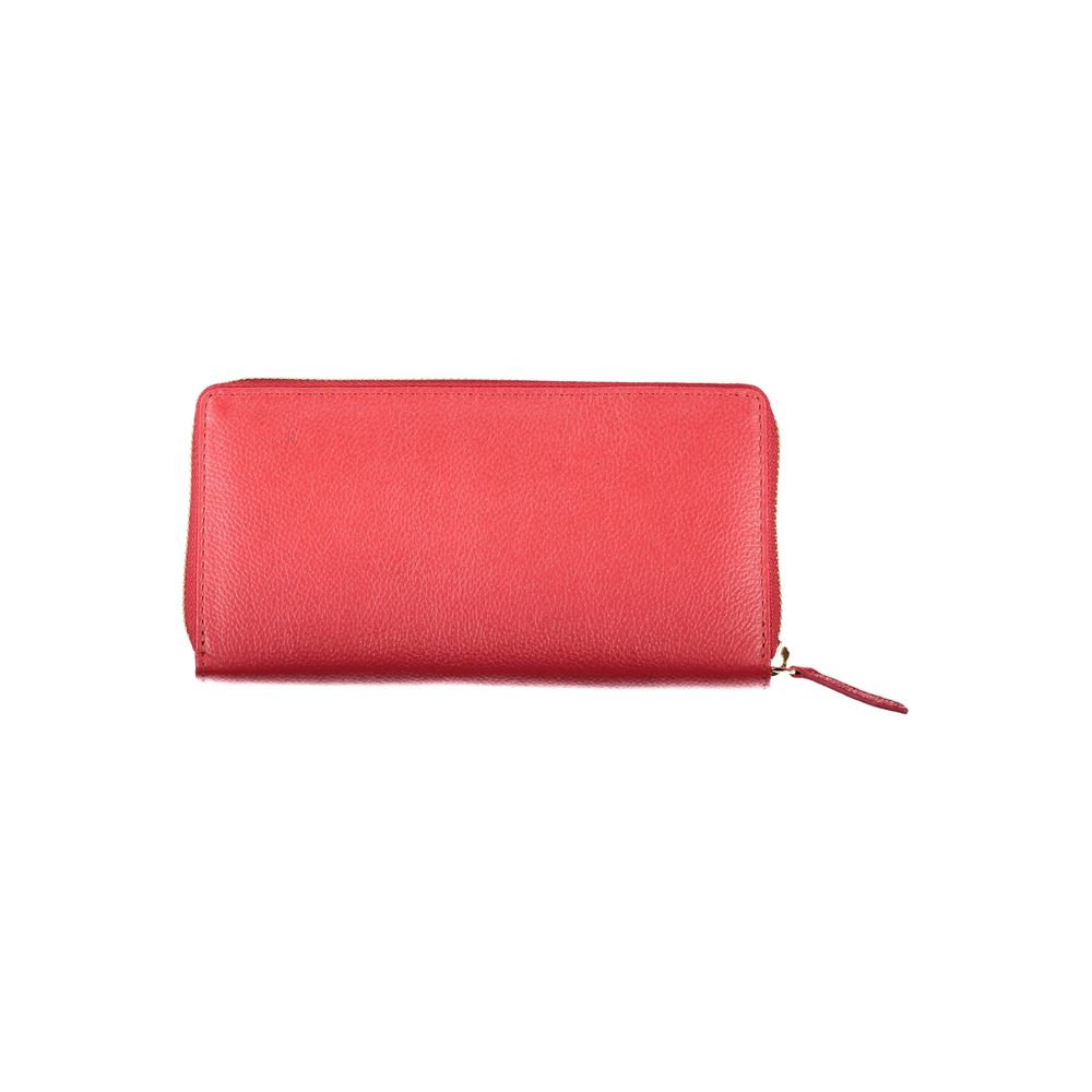 Red Polyethylene Wallet-Mario Valentino-LabelTerrace.com