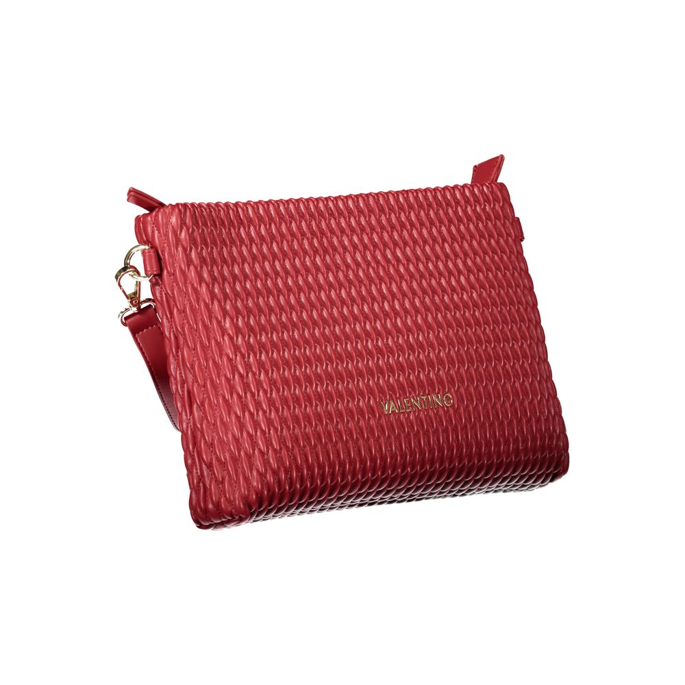 Red Polyethylene Women Handbag-Mario Valentino-LabelTerrace.com
