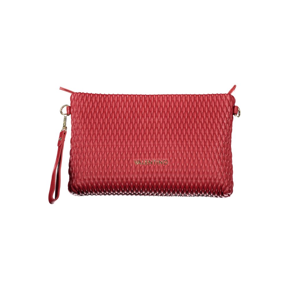 Red Polyethylene Women Handbag-Mario Valentino-LabelTerrace.com