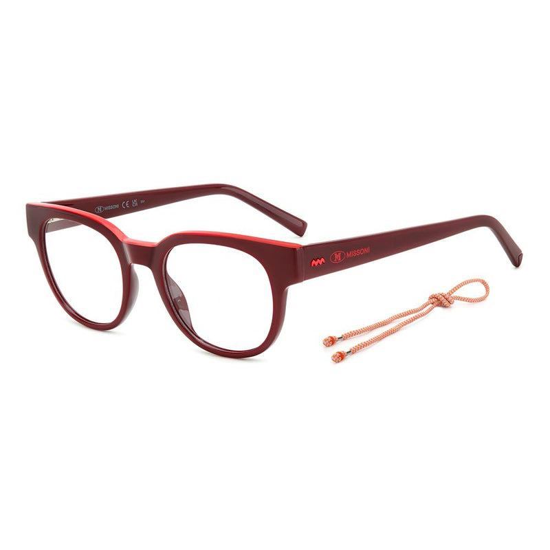 Red Resin Frames-M Missoni-LabelTerrace.com