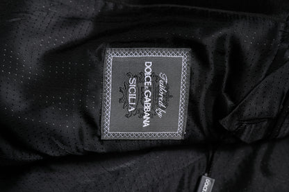 Red SICILIA Sequin Embellish Blazer Jacket-Dolce & Gabbana-LabelTerrace.com