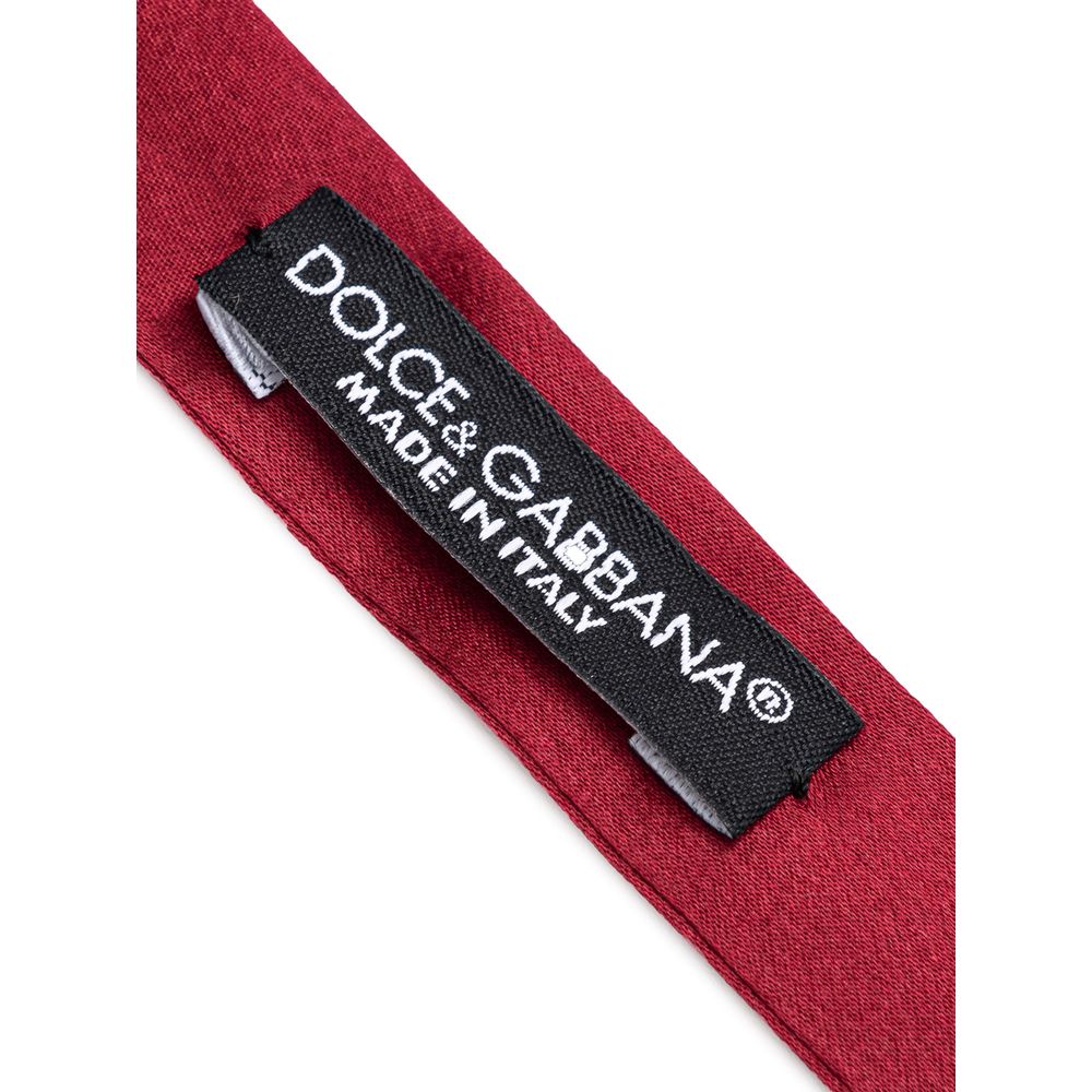 Red Silk Bowty-Dolce & Gabbana-LabelTerrace.com