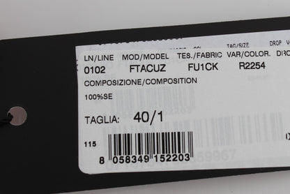 Red Silk Crystal Roses Shorts-Dolce & Gabbana-LabelTerrace.com