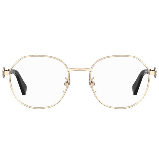 Rose Gold Metal Frames-Moschino-LabelTerrace.com