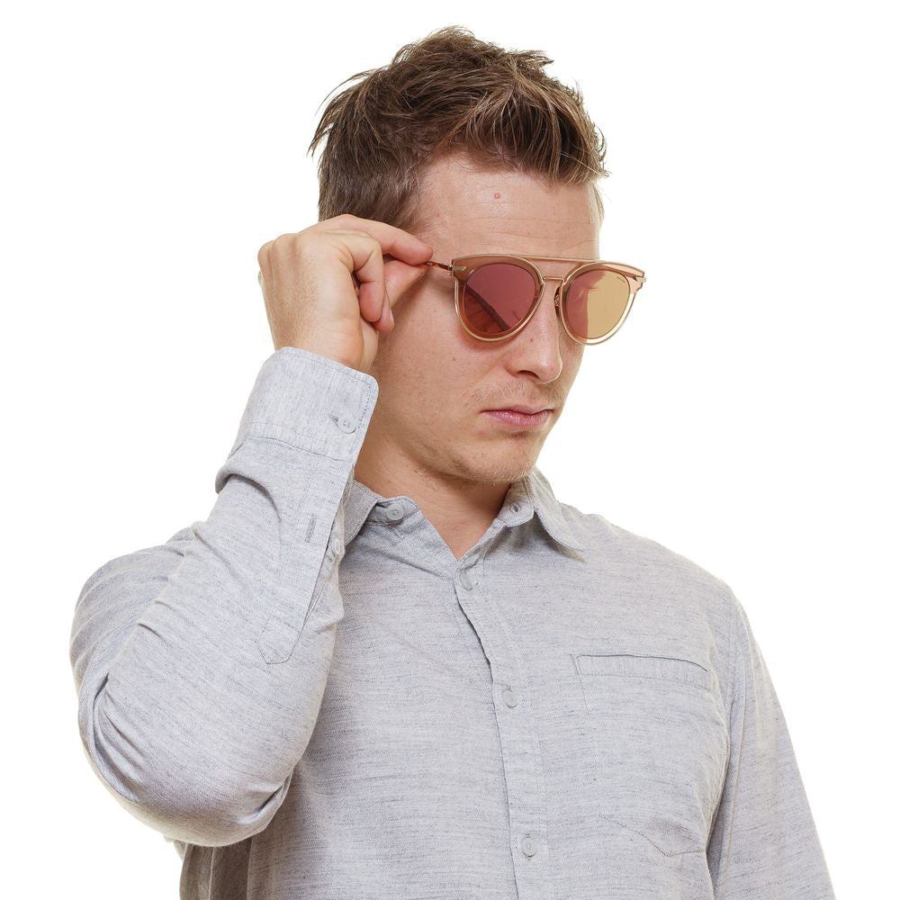 Rose Gold Men Sunglass