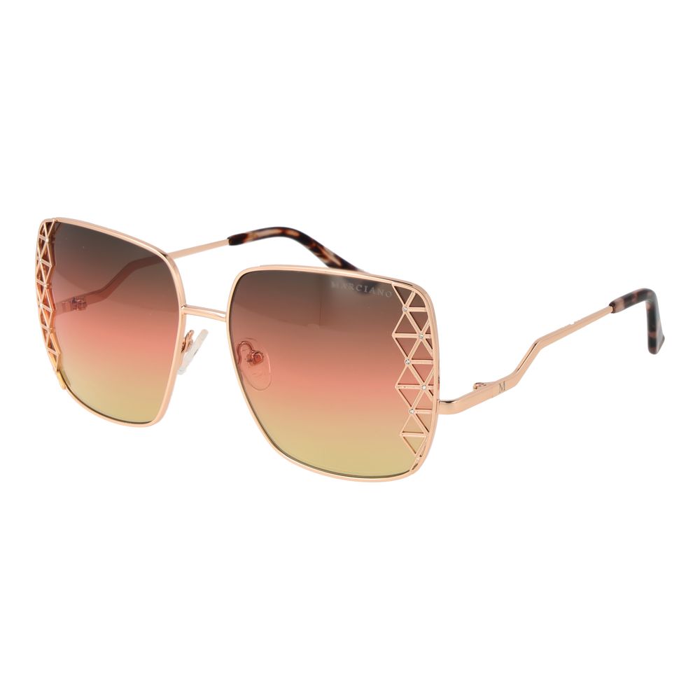 Rose Gold Women Sunglass-Marciano by Guess-LabelTerrace.com