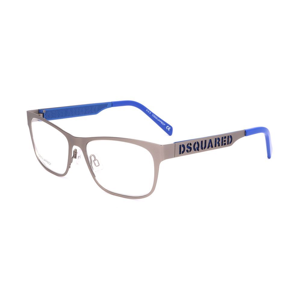 Silver Metal Frames-Dsquared²-LabelTerrace.com