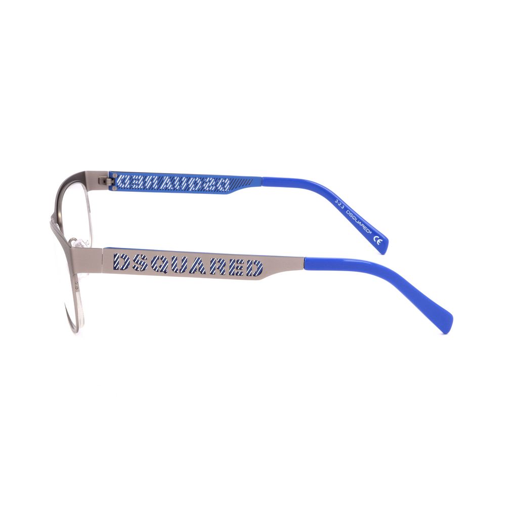Silver Metal Frames-Dsquared²-LabelTerrace.com