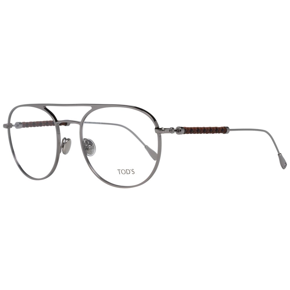 Silver Men Glasses Frame