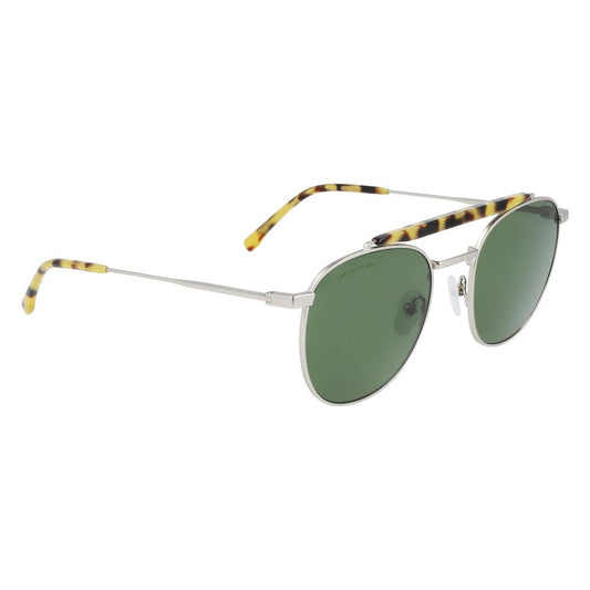 Silver Metal Sunglasses-Lacoste-LabelTerrace.com