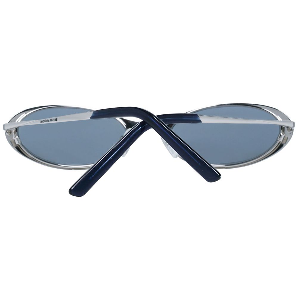 Silver Metal Sunglasses-More & More-LabelTerrace.com