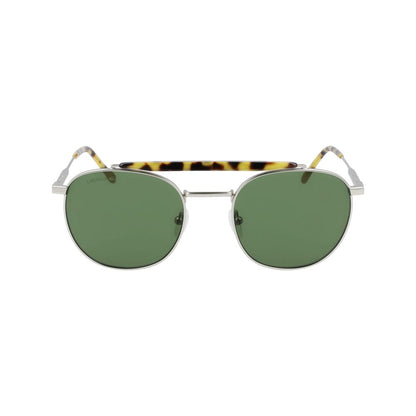 Silver Metal Sunglasses-Lacoste-LabelTerrace.com