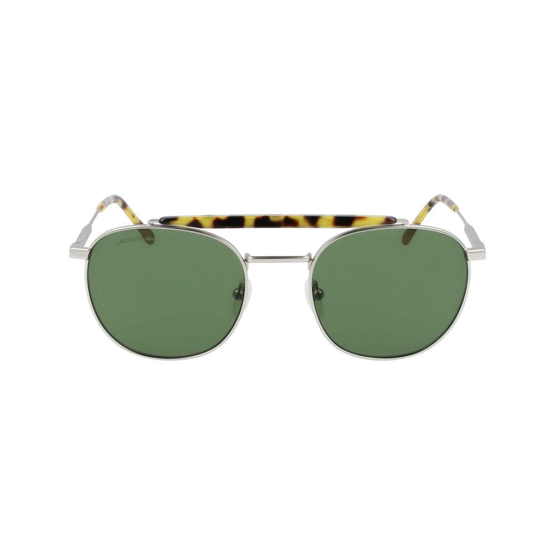 Silver Metal Sunglasses-Lacoste-LabelTerrace.com