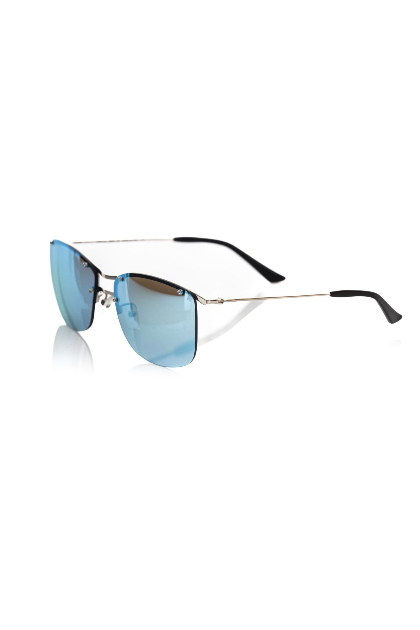 Silver Metallic Men Sunglass