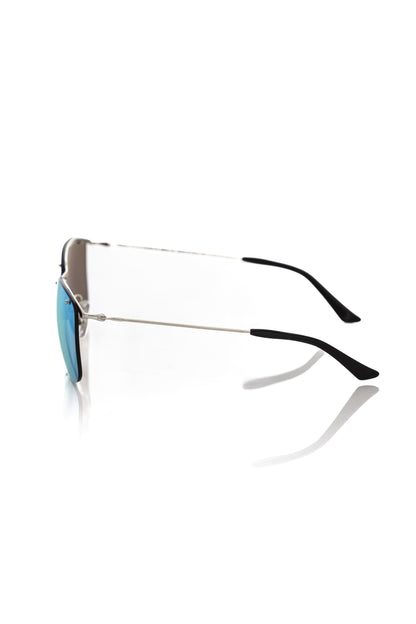Silver Metallic Men Sunglass