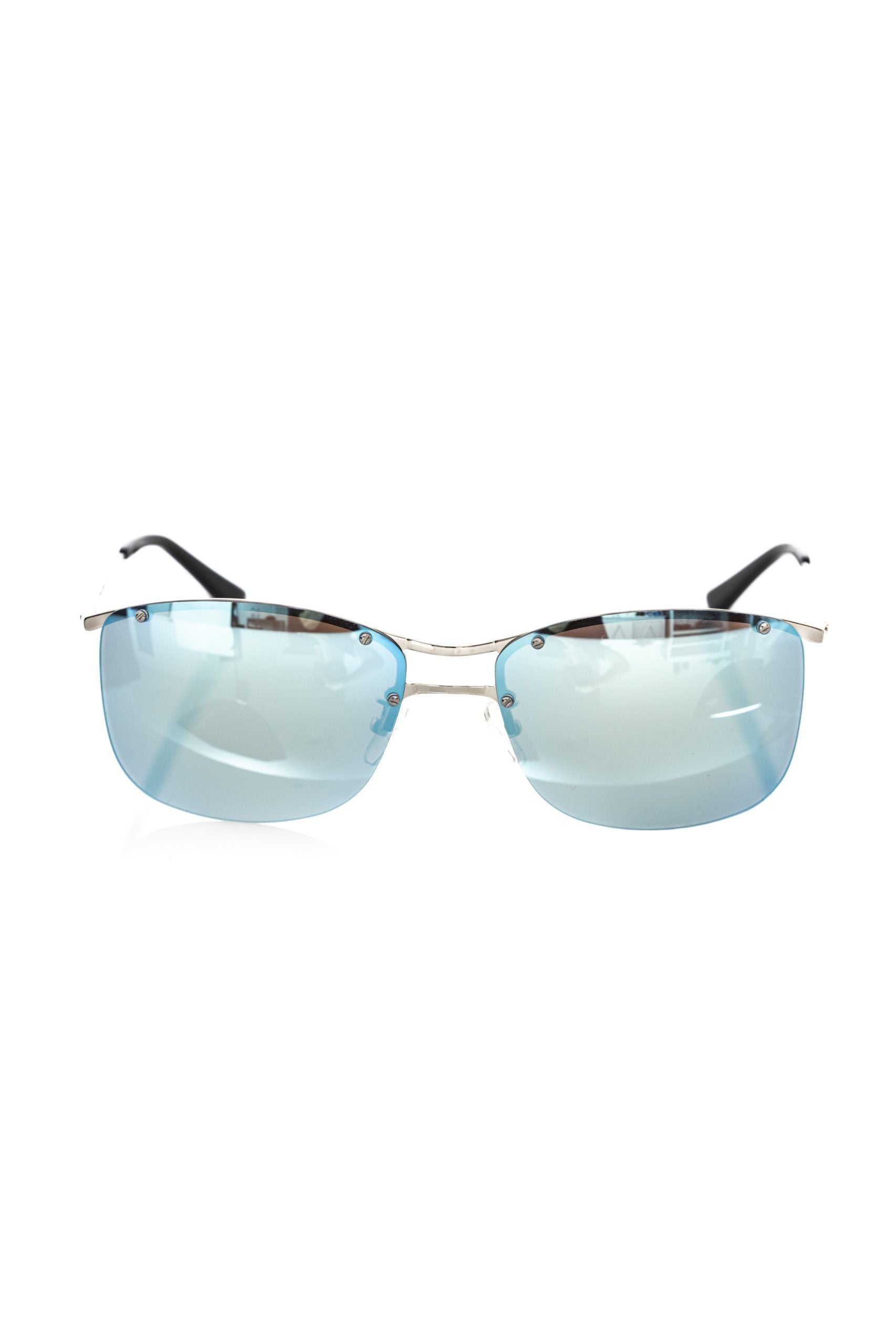 Silver Metallic Men Sunglass
