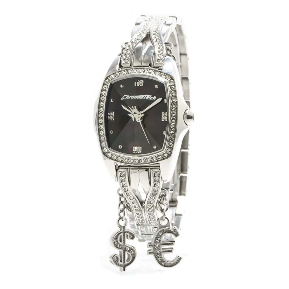 Silver Stainless Steel Bracelet Watch