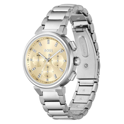 Silver Stainless Steel Dress Watch